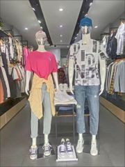 Quality White Baking Varnish Male Mannequin Shop Window Decoration Clothes Display