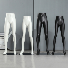 Quality Black White Baking Varnish Male Female Trousers Pants Shorts Mannequin