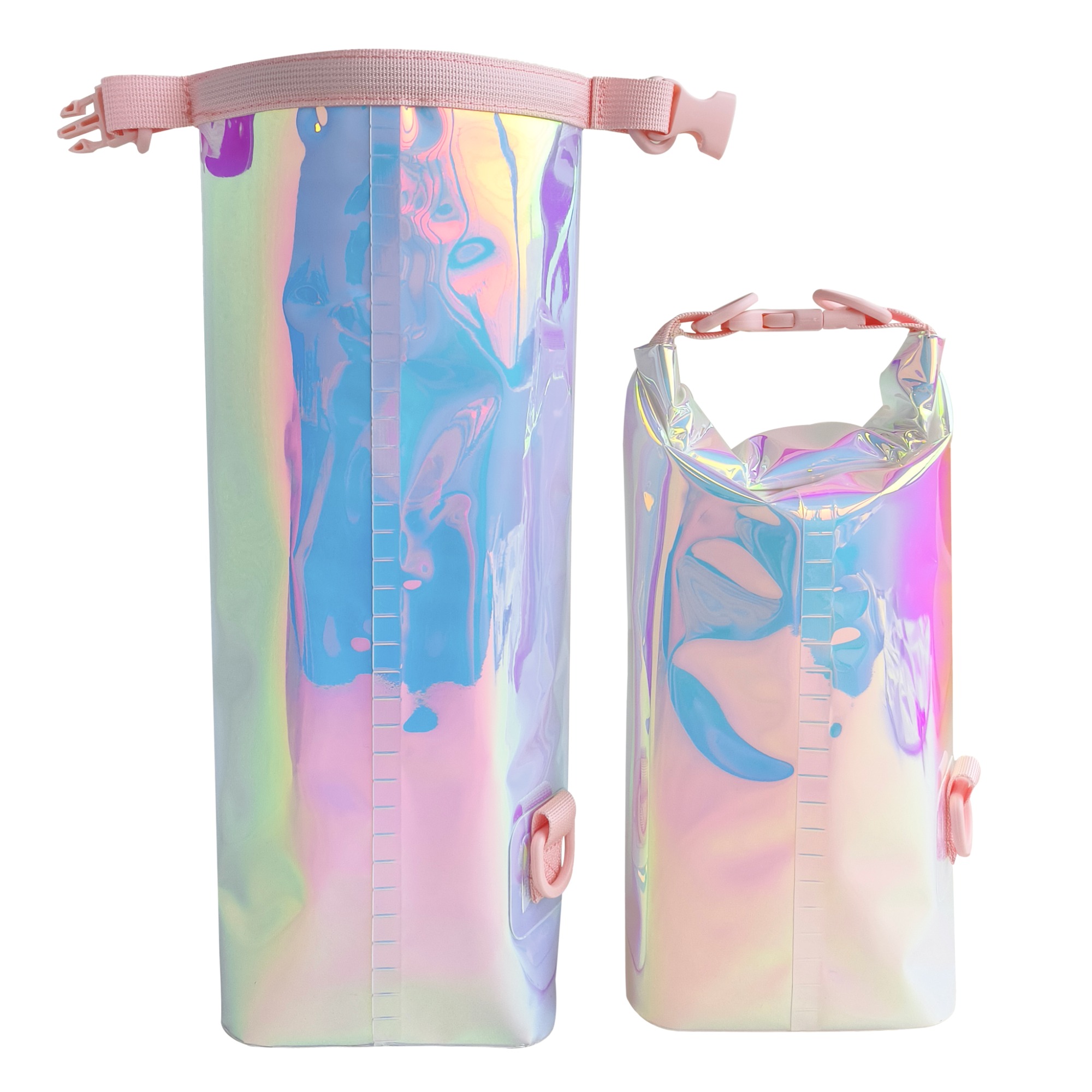 Quality TPU Colorful Iridescent Waterproof Phone Bag Shoulder Beach Window Bag