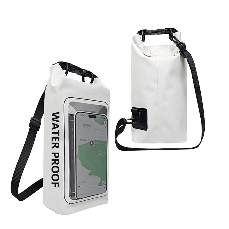Quality PVC TPU Black Waterproof Phone Bag Shoulder Beach Window Bag
