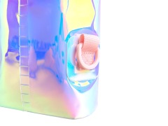 Quality TPU Colorful Iridescent Waterproof Phone Bag Shoulder Beach Window Bag