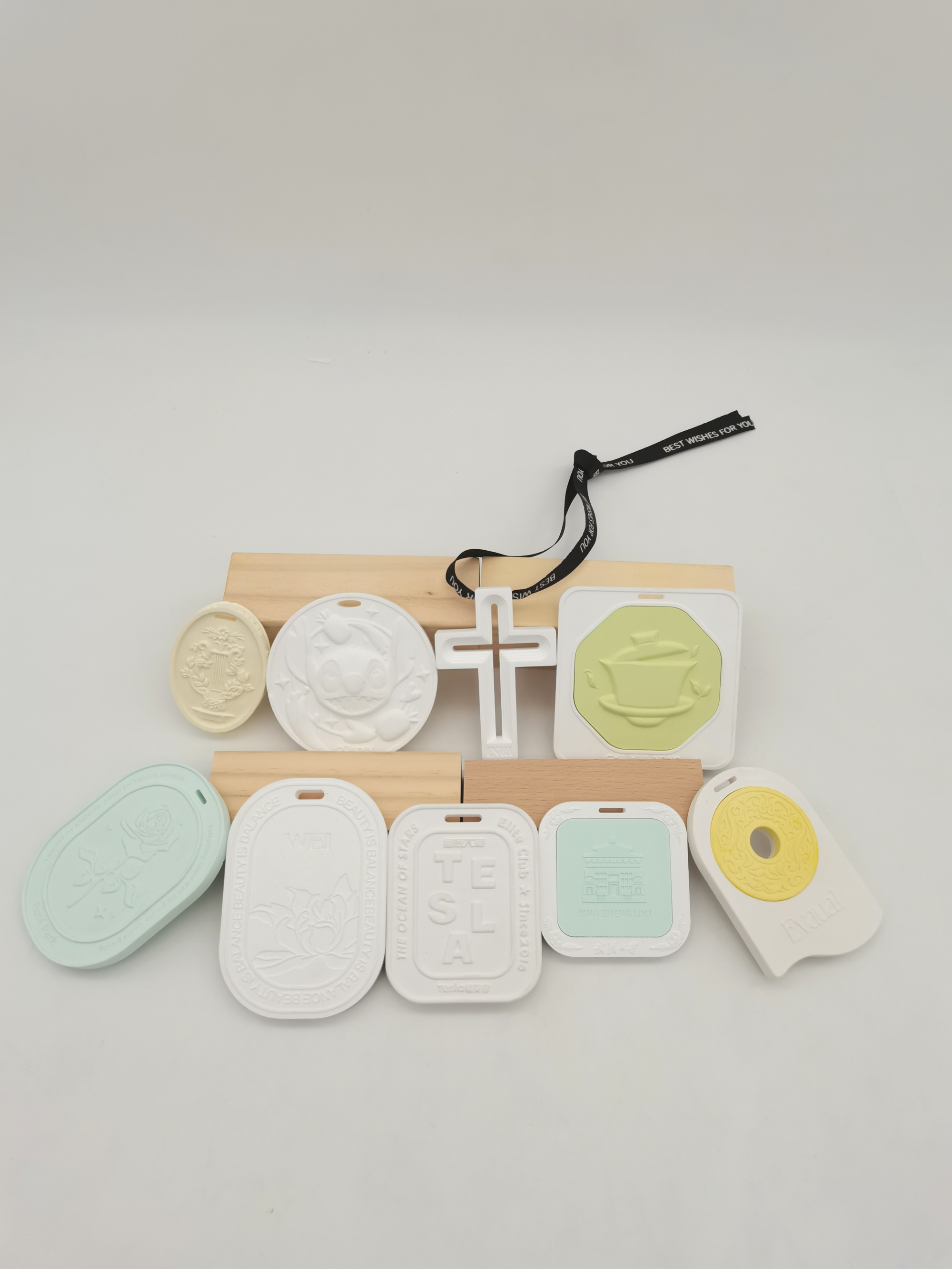 Promotional Home Car Wardrobe Scented Fragrance Aroma Stone Plaster Airfreshener