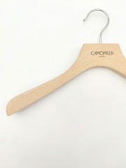 Branded Big Size Natural Wooden Beech Clothes Suits Coat Garment Hanger