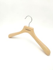Branded Big Size Natural Wooden Beech Clothes Suits Coat Garment Hanger