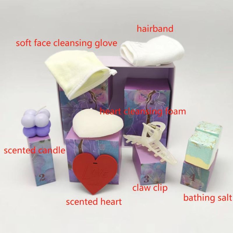 Surprise Women's Self-Care Face Wash Gift Set with 7 Days of Goodies