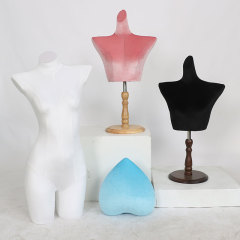 Foam Velvet Lingerie Underwear Mannequin for Shop Decoration