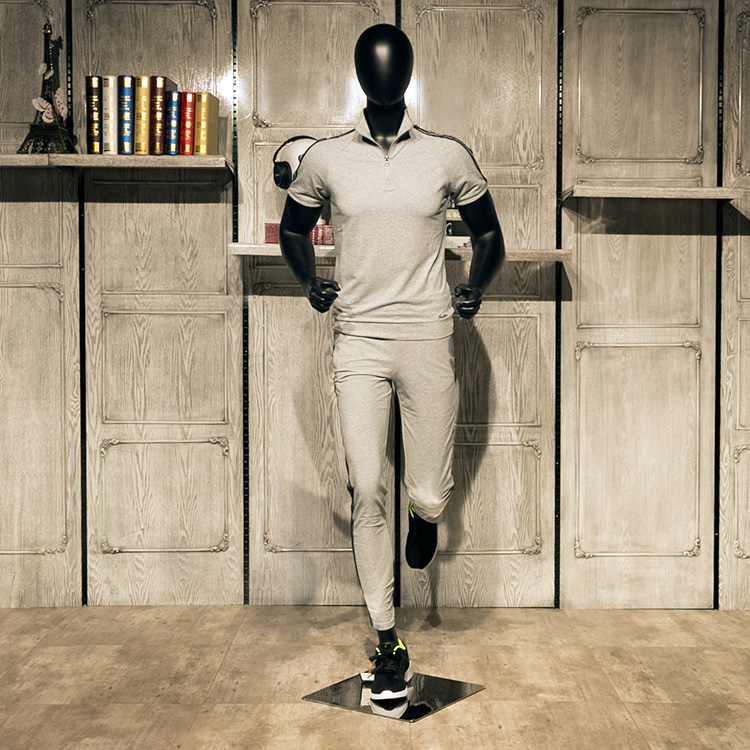 Female Male Sport Running Clothes Mannequin