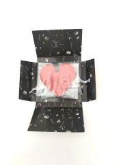 Red Rose Heart with Ribbon Hang Wardrobe Air Freshener Scented Fragrance