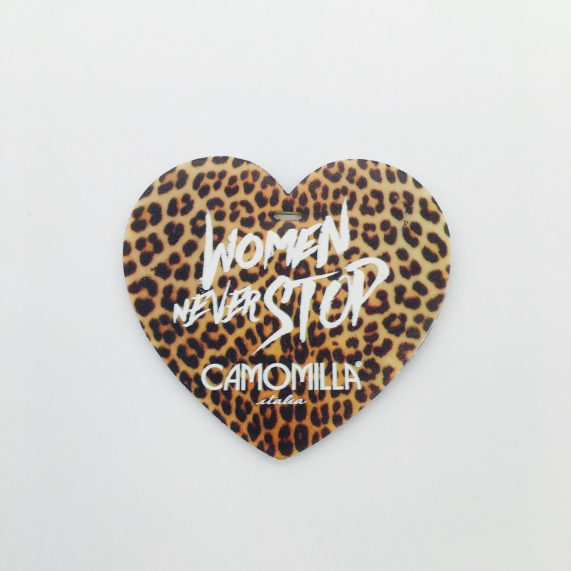 Custom Macular Printing Heart Scented PVC Hang