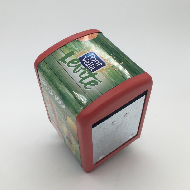 Restaurants and Coffee Shops Personalized Metal Tinplate Tissue Box Napkin Holder