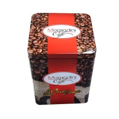 Modern Tinplate Tissue Box Holder for Coffee Shop Decor