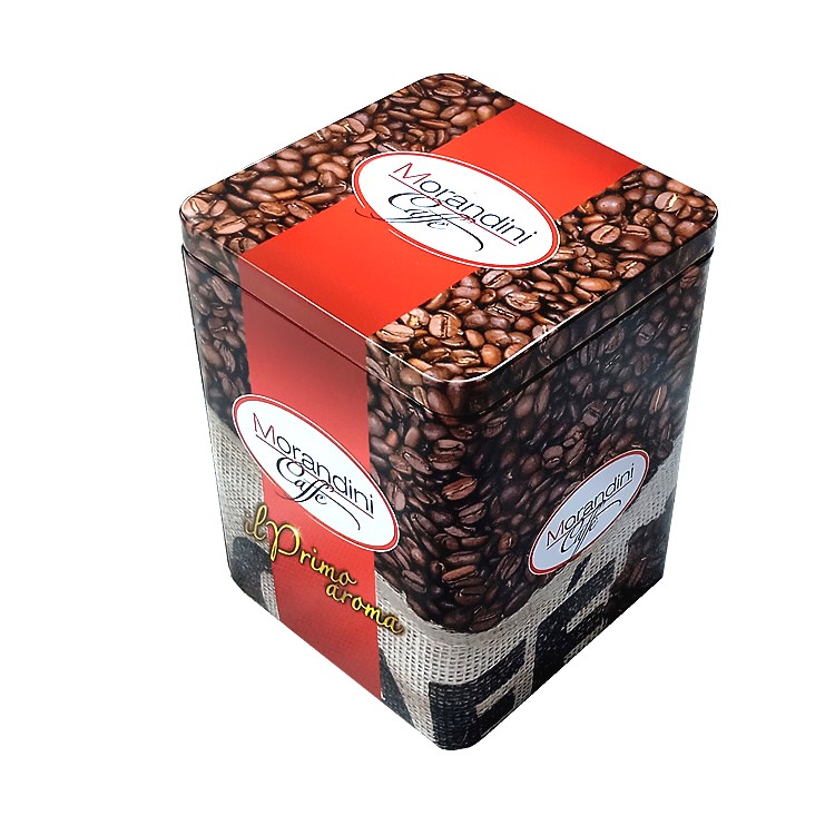 Modern Tinplate Tissue Box Holder for Coffee Shop Decor