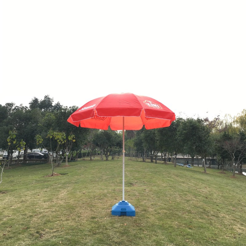 Windproof Custom Branded Patio Umbrella for Outdoor Dining