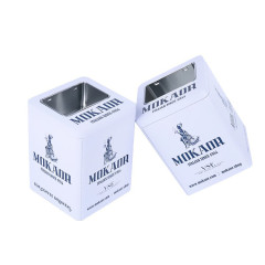 Custom Printed Tinplate Napkin Holder with Tea Sugar Bag Holder for Restaurants and Coffee Shops
