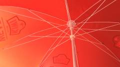 Personalized Garden Parasol with Custom Branding for Outdoor Dining Spaces