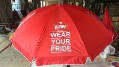 Personalized Garden Parasol with Custom Branding for Outdoor Dining Spaces
