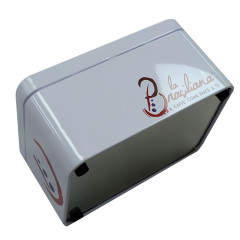 Tabletop Cmyk Tinplate Napkin Holder Tissue Carrier Box