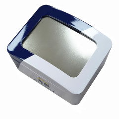Curved Top Custom Branding Tinplate Coffee Table Napkin Holder