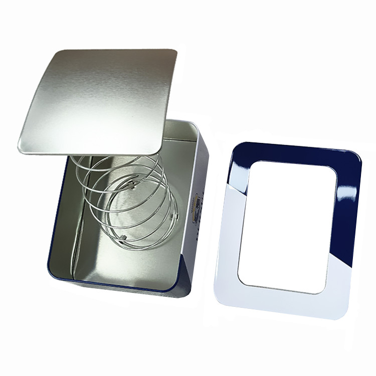 Curved Top Custom Branding Tinplate Coffee Table Napkin Holder