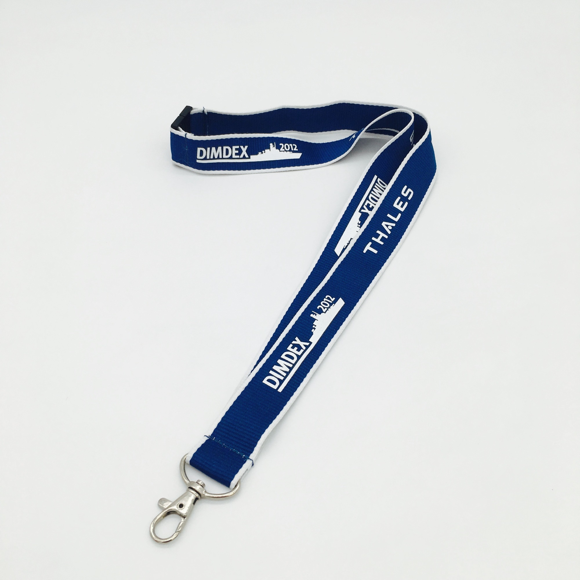 Personalized Badge Holder Lanyard for Custom Silk Printing at Events
