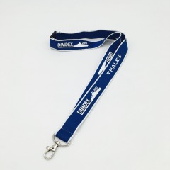 Personalized Badge Holder Lanyard for Custom Silk Printing at Events