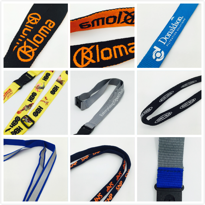 2cm Promotional Custom Double Side Heat-Transfer Printing Card Holder Lanyards
