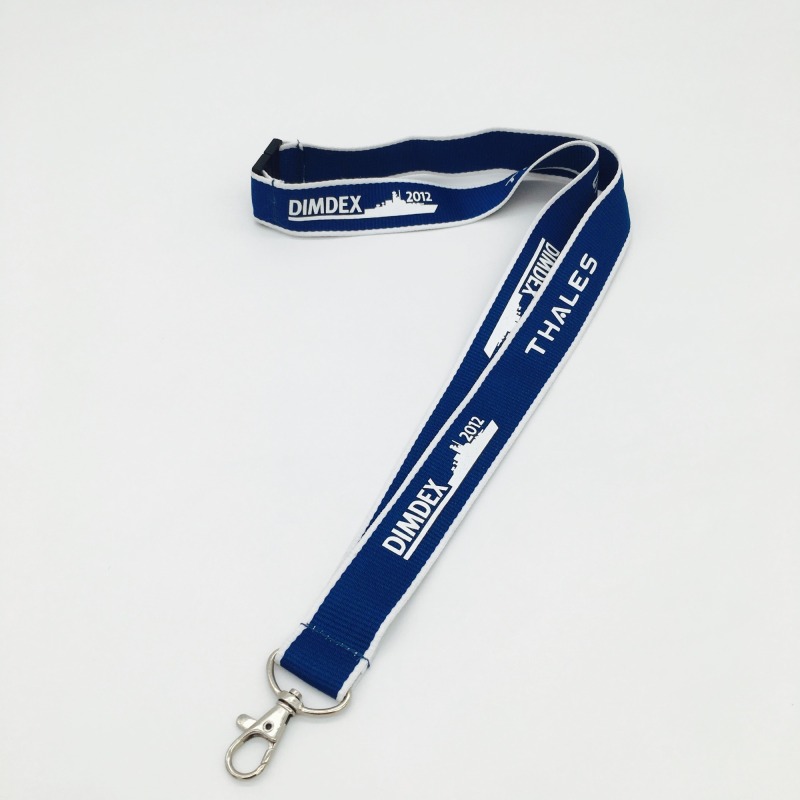 Personalized Badge Holder Lanyard for Custom Silk Printing at Events
