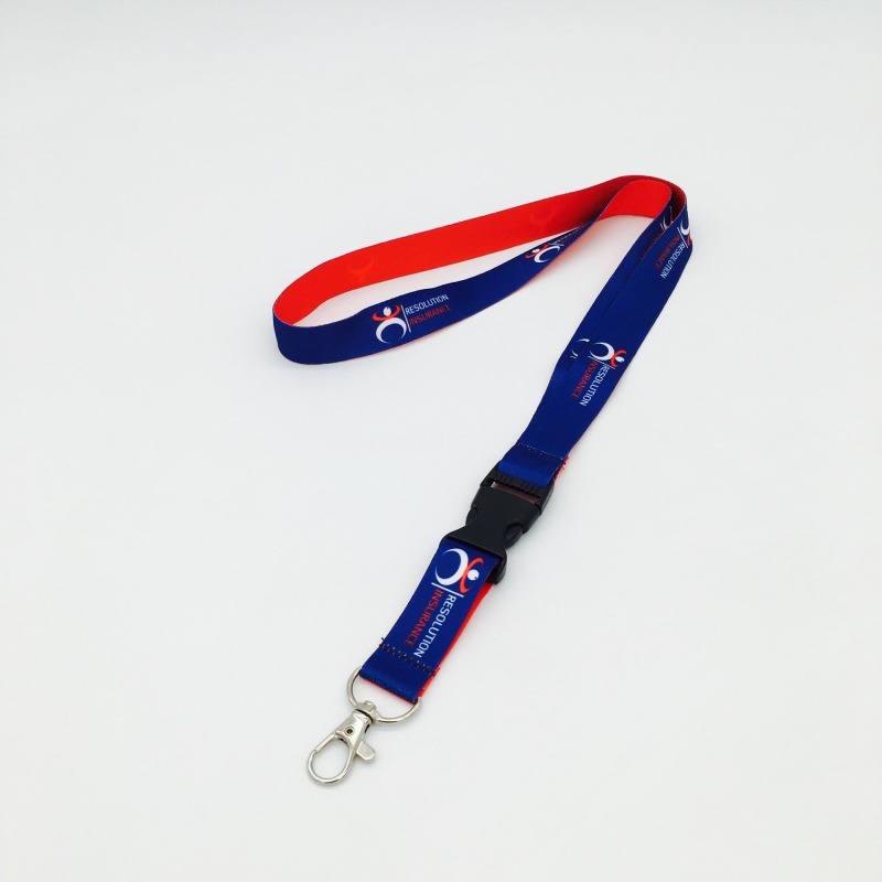 2cm Promotional Custom Double Side Heat-Transfer Printing Card Holder Lanyards