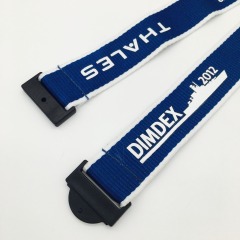 Personalized Badge Holder Lanyard for Custom Silk Printing at Events