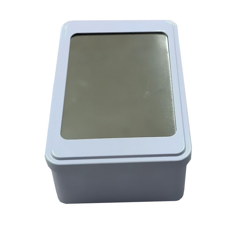 Promotional Restaurants Use Big Size Table Branding Tinplate Tissue Box
