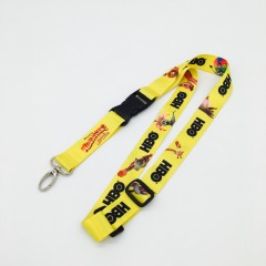 2.5cm Branded ID Lanyard with Clip for Coffee Shops and Restaurants