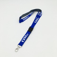 Branding Silk Printing Lanyard for Promotional Events in Double Color