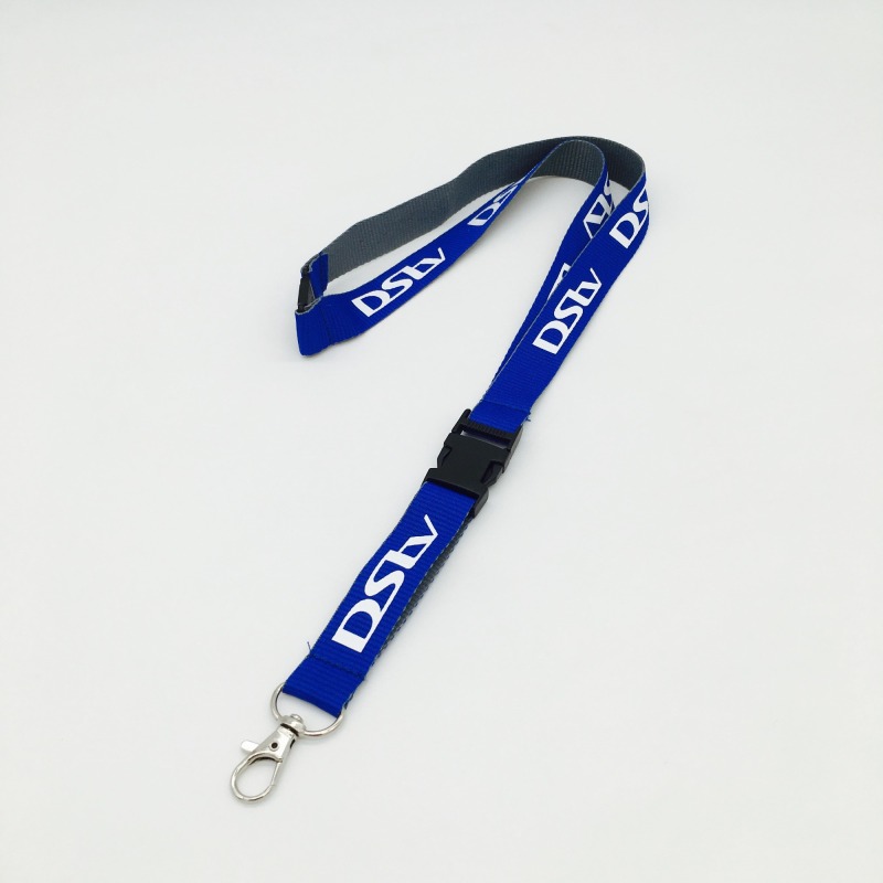 Branding Silk Printing Lanyard for Promotional Events in Double Color