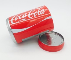 Stylish Metal Cola Tin Shape Tissue Holder for Restaurants and Coffee Shops