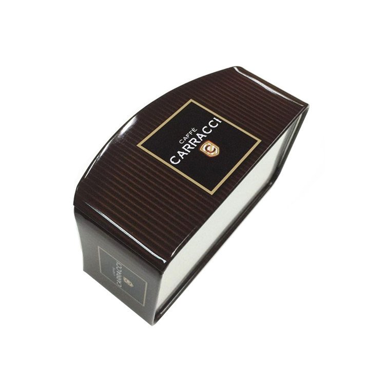 Promotional Tinplate Square Sugar Bag Holder with Customized Printing Embossed Logo