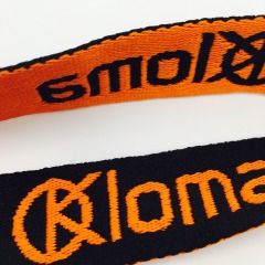 Badge Holder Double Color Custom Branding Embroidery Lanyards