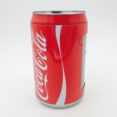 Stylish Metal Cola Tin Shape Tissue Holder for Restaurants and Coffee Shops