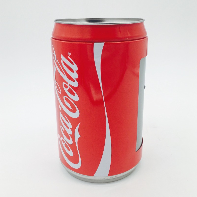 Stylish Metal Cola Tin Shape Tissue Holder for Restaurants and Coffee Shops