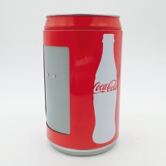 Stylish Metal Cola Tin Shape Tissue Holder for Restaurants and Coffee Shops