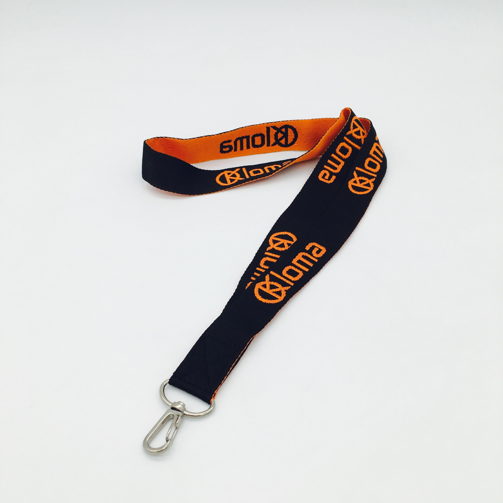 Badge Holder Double Color Custom Branding Embroidery Lanyards