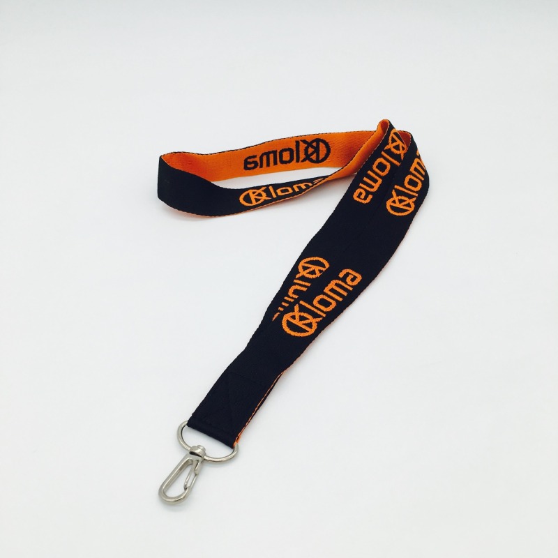 Badge Holder Double Color Custom Branding Embroidery Lanyards