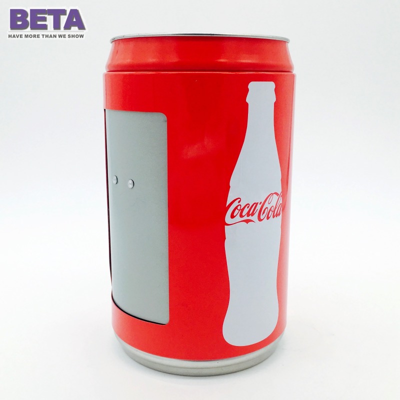 Stylish Metal Cola Tin Shape Tissue Holder for Restaurants and Coffee Shops