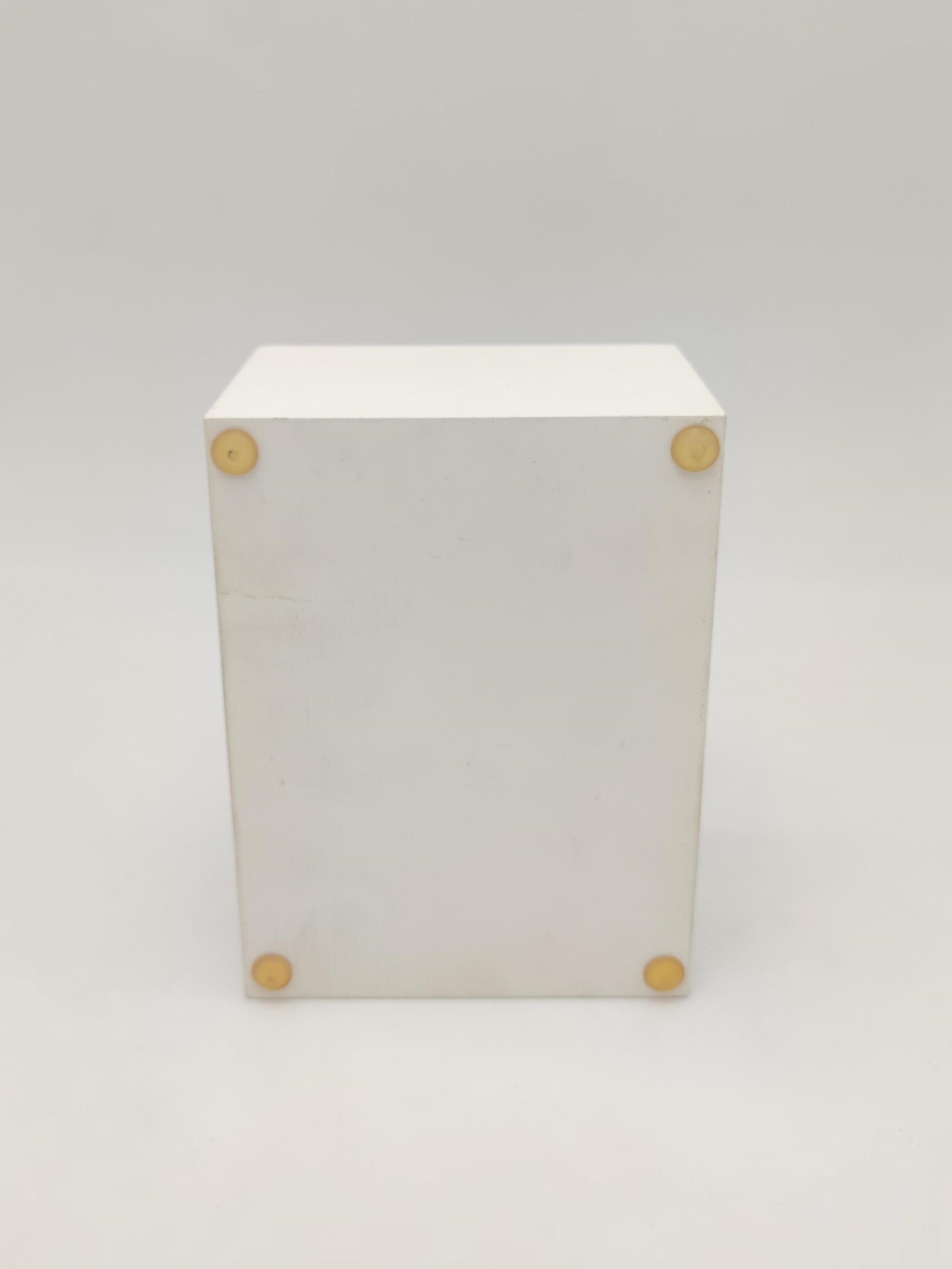 Stylish Wood Tissue Box with Internal Straps for Easy Use