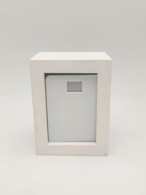 Stylish Wood Tissue Box with Internal Straps for Easy Use