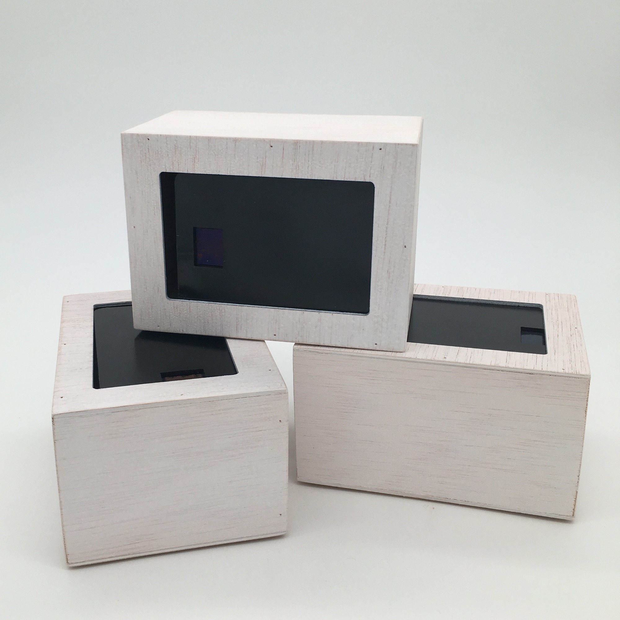 Custom Painting Natural Pine Wood Tissue Box for Restaurants and Coffee Shops