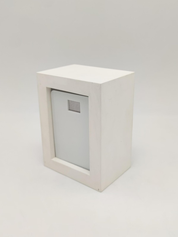 Stylish Wood Tissue Box with Internal Straps for Easy Use