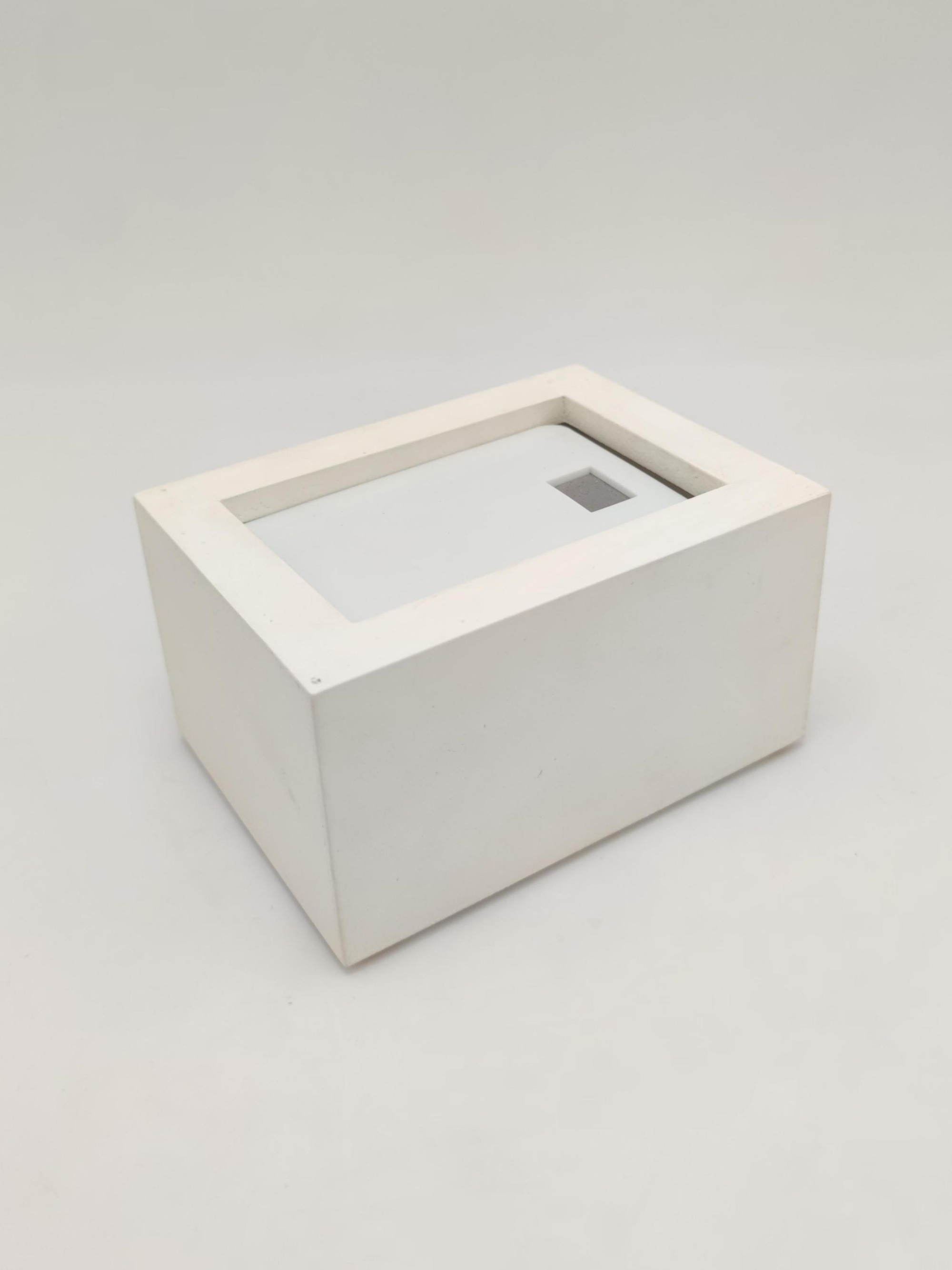 Stylish Wood Tissue Box with Internal Straps for Easy Use