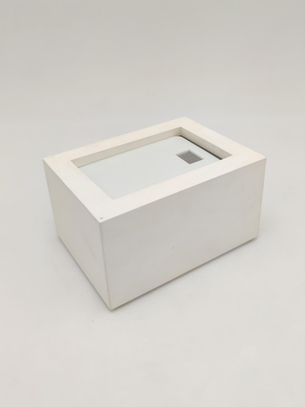 Stylish Wood Tissue Box with Internal Straps for Easy Use