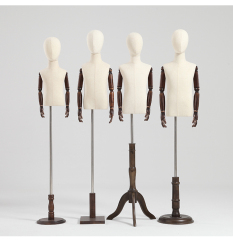 Children's Window Linen Mannequins Boy and Girl Dummies Kids Mannequin