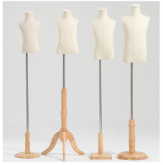 Children's Window Linen Mannequins Boy and Girl Dummies Kids Mannequin